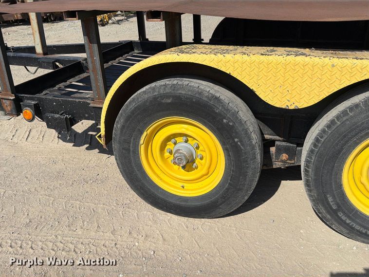 image for item MZ9901 1992 Shop built utility trailer