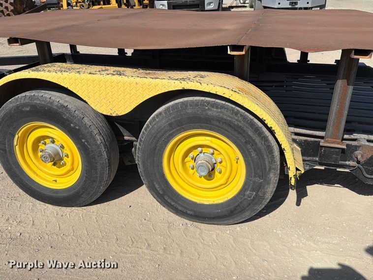 image for item MZ9901 1992 Shop built utility trailer