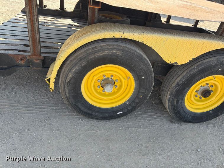 image for item MZ9901 1992 Shop built utility trailer