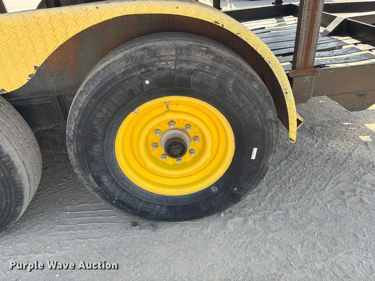 image for item MZ9901 1992 Shop built utility trailer