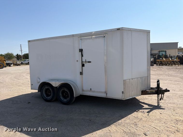 image for item MZ9903 2019 Lark VT714TA-5200E enclosed cargo trailer