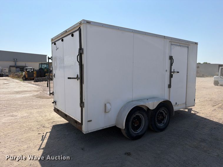image for item MZ9903 2019 Lark VT714TA-5200E enclosed cargo trailer