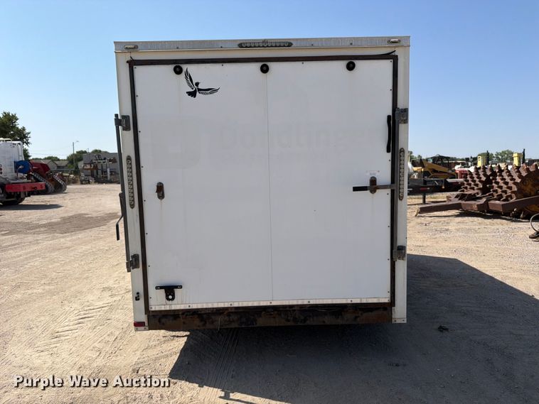 image for item MZ9903 2019 Lark VT714TA-5200E enclosed cargo trailer