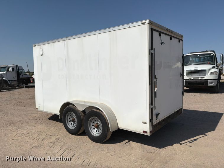 image for item MZ9903 2019 Lark VT714TA-5200E enclosed cargo trailer