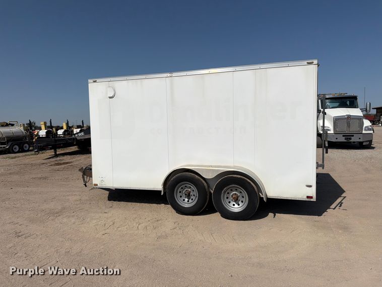 image for item MZ9903 2019 Lark VT714TA-5200E enclosed cargo trailer