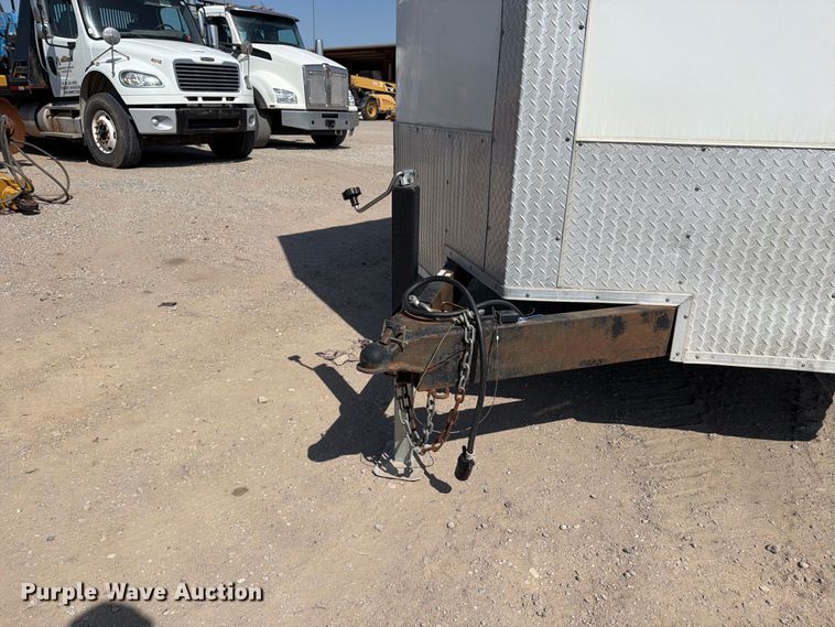 image for item MZ9903 2019 Lark VT714TA-5200E enclosed cargo trailer