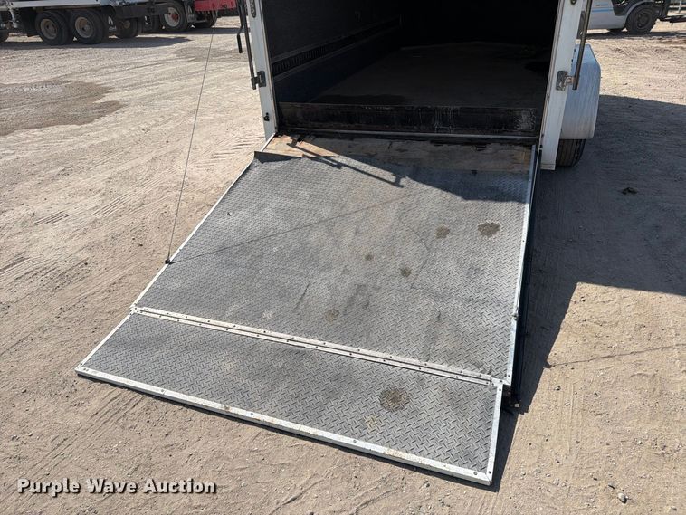 image for item MZ9903 2019 Lark VT714TA-5200E enclosed cargo trailer