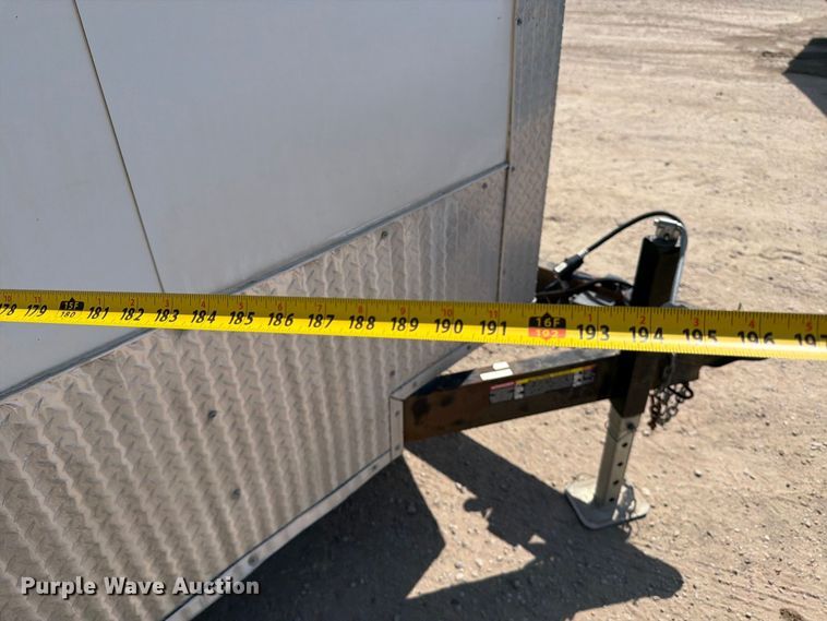 image for item MZ9903 2019 Lark VT714TA-5200E enclosed cargo trailer