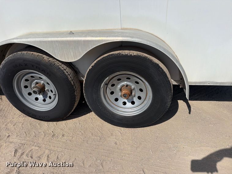 image for item MZ9903 2019 Lark VT714TA-5200E enclosed cargo trailer