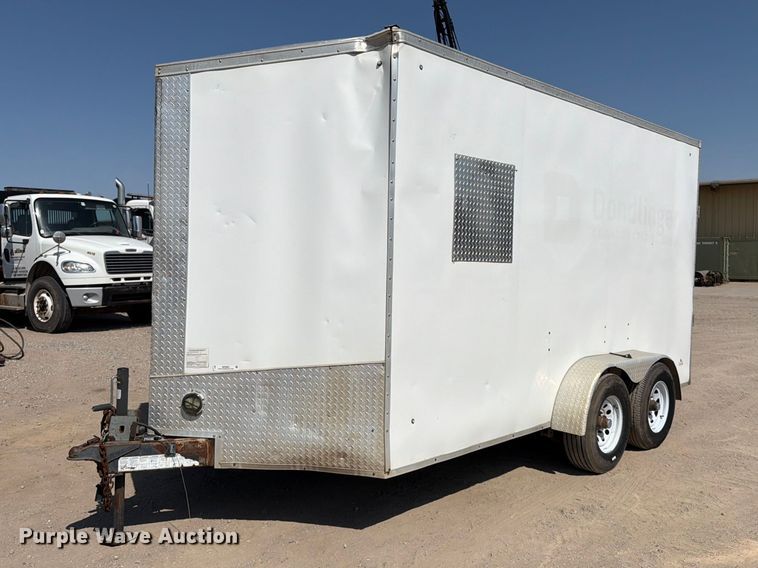 image for item MZ9904 2018 Pacer enclosed cargo trailer