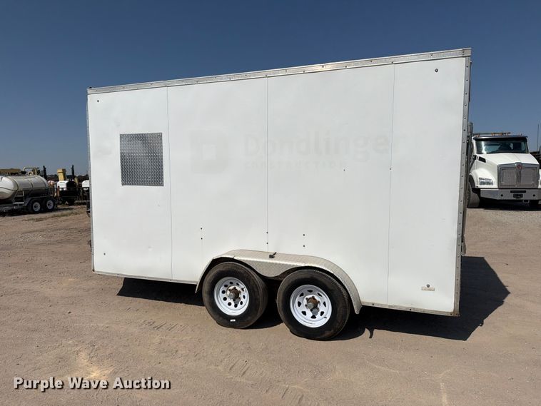 image for item MZ9904 2018 Pacer enclosed cargo trailer