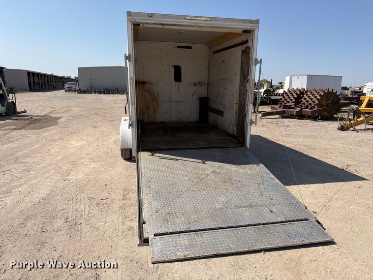 image for item MZ9904 2018 Pacer enclosed cargo trailer