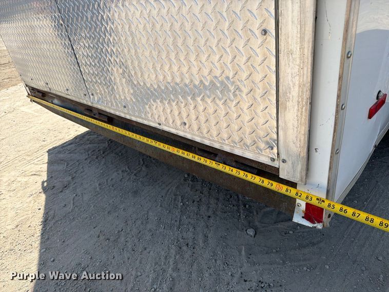 image for item MZ9904 2018 Pacer enclosed cargo trailer