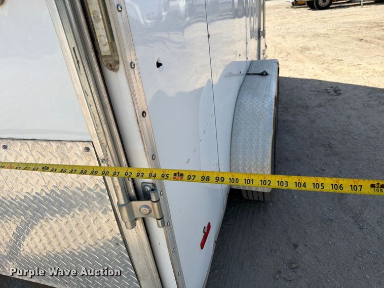 image for item MZ9904 2018 Pacer enclosed cargo trailer