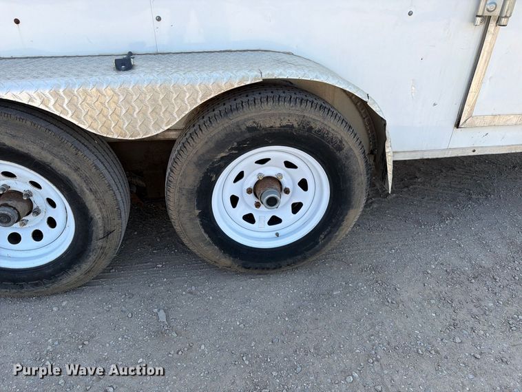 image for item MZ9904 2018 Pacer enclosed cargo trailer