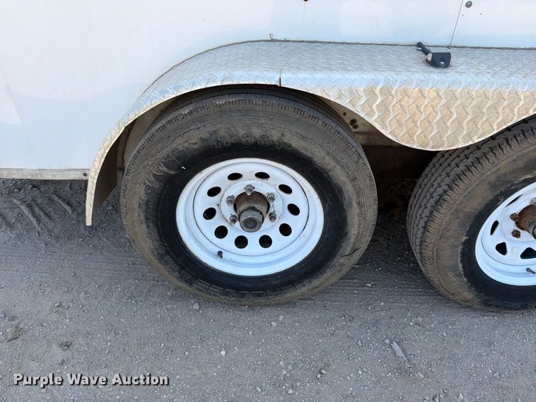 image for item MZ9904 2018 Pacer enclosed cargo trailer