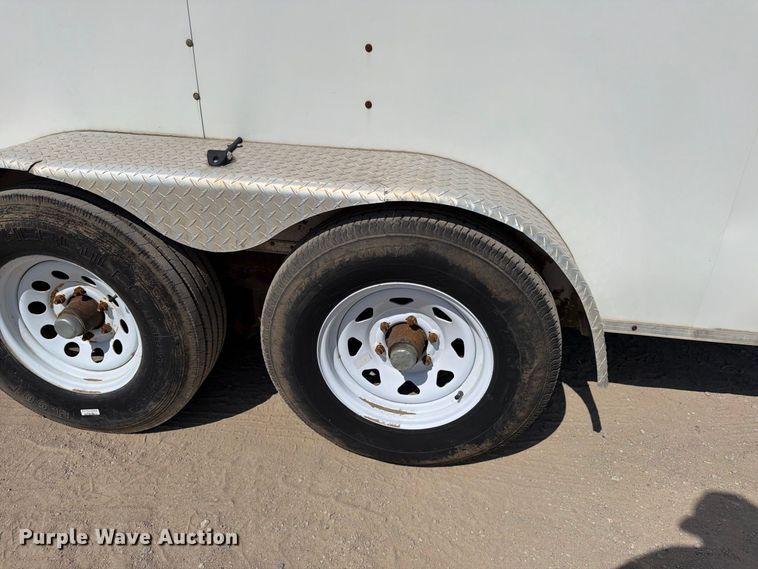 image for item MZ9904 2018 Pacer enclosed cargo trailer