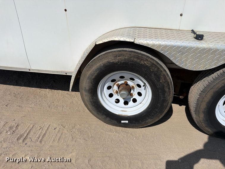 image for item MZ9904 2018 Pacer enclosed cargo trailer