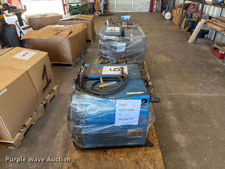 image for item NC9840 (4) Millermatic 252 welders
