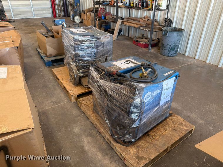 image for item NC9840 (4) Millermatic 252 welders