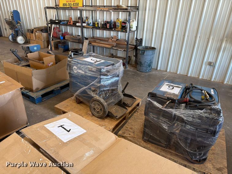 image for item NC9840 (4) Millermatic 252 welders