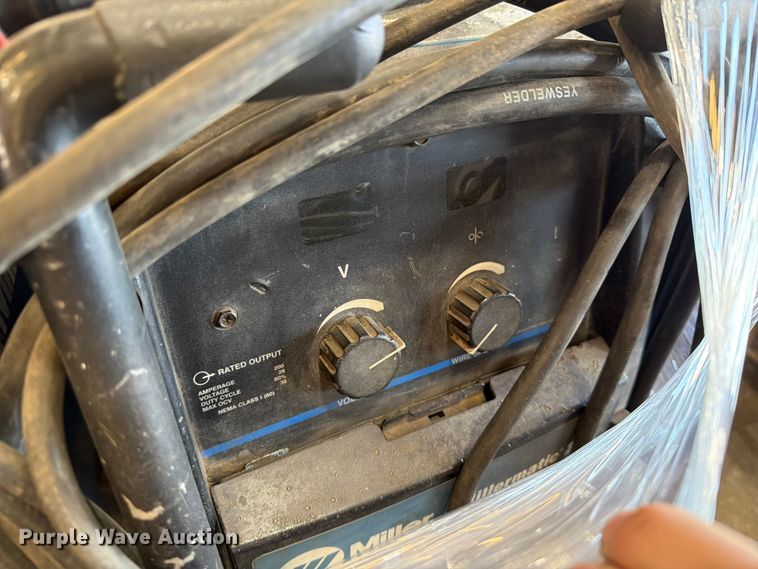 image for item NC9840 (4) Millermatic 252 welders
