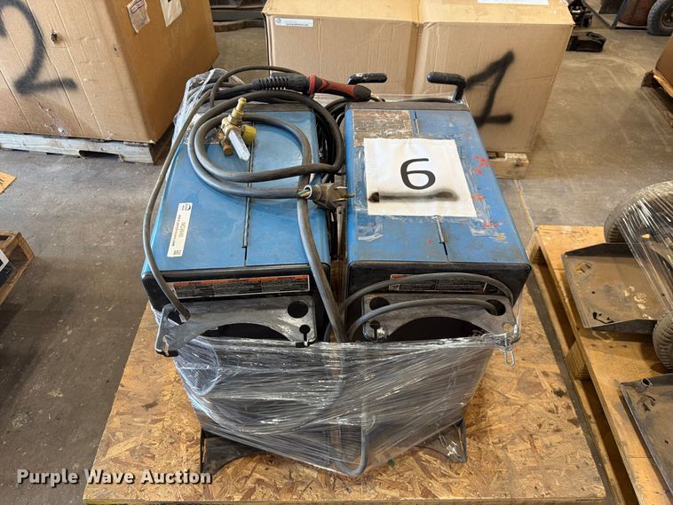 image for item NC9840 (4) Millermatic 252 welders
