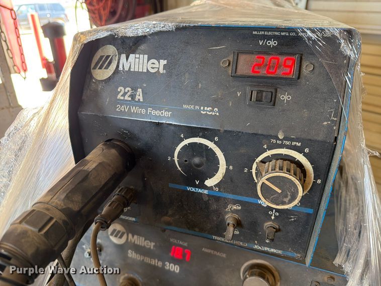 image for item NC9843 Miller Shopmate 300 welder