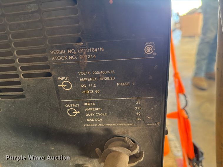 image for item NC9843 Miller Shopmate 300 welder