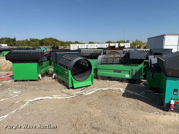 image for item NC9863 (12) Erie Industries GF480 trommel screens