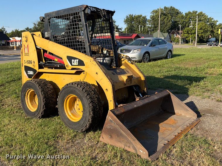 image for item NF9516 2007 Caterpillar 236B2 skid steer loader