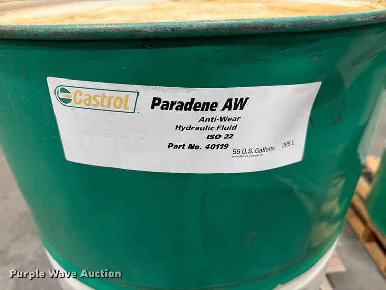 image for item NF9521 (2) 55 gallon drums