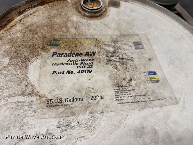 image for item NF9521 (2) 55 gallon drums