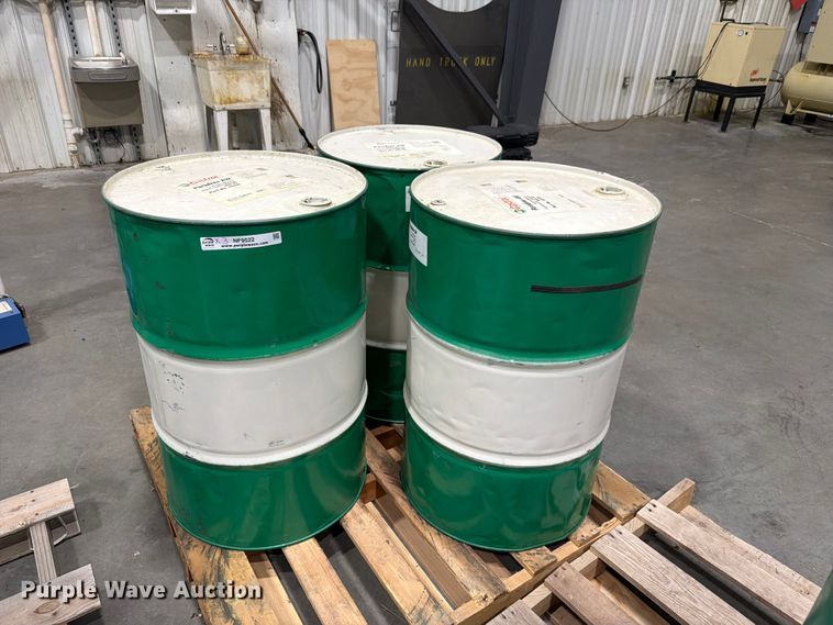(3) 55 gallon drums