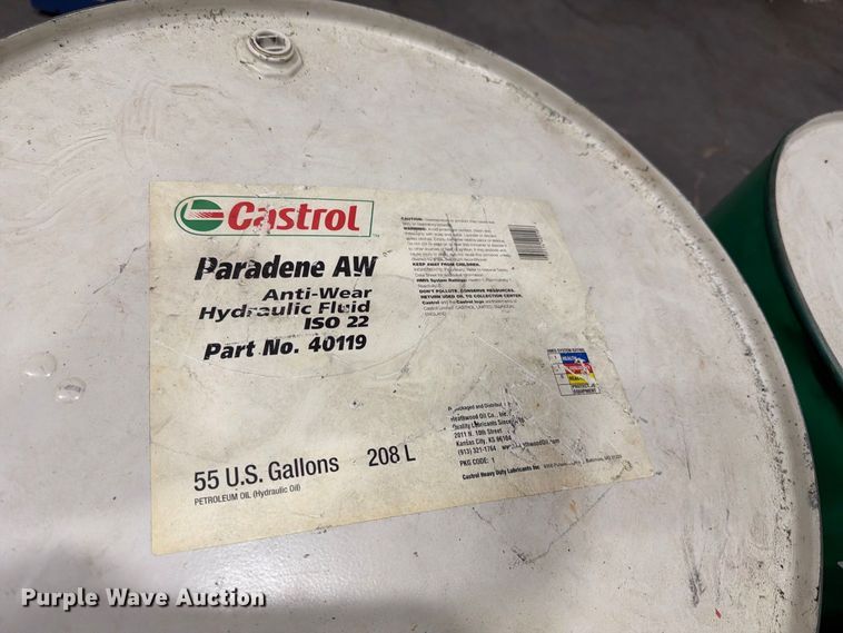 image for item NF9522 (3) 55 gallon drums