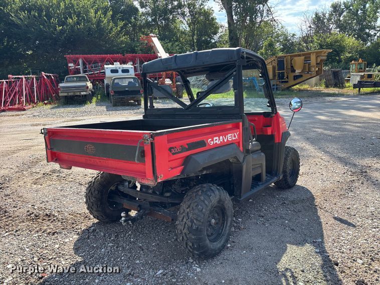 image for item NM9955 2016 Gravely 3000 utility vehicle