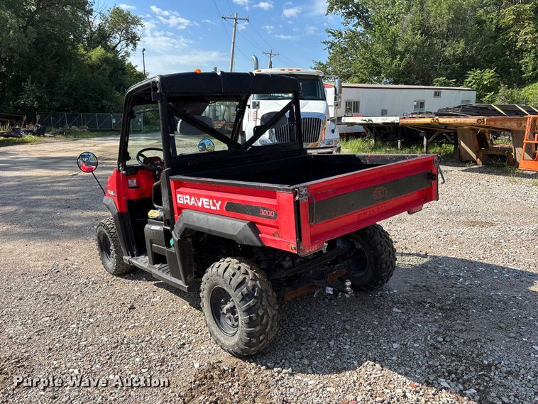 image for item NM9955 2016 Gravely 3000 utility vehicle