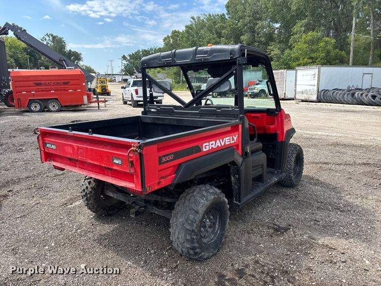 image for item NM9956 2016 Gravely 3000 utility vehicle