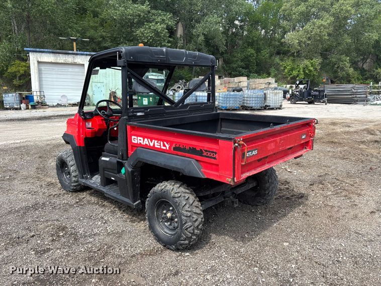 image for item NM9956 2016 Gravely 3000 utility vehicle
