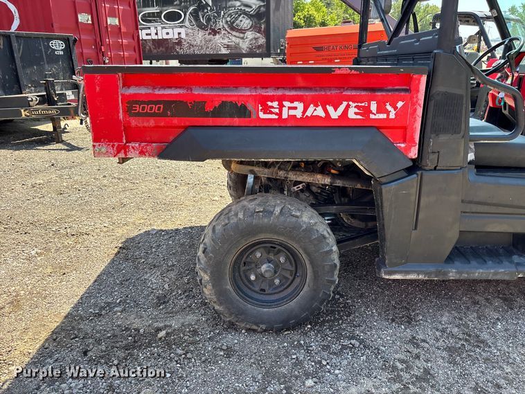 image for item NM9957 2016 Gravely 3000 utility vehicle