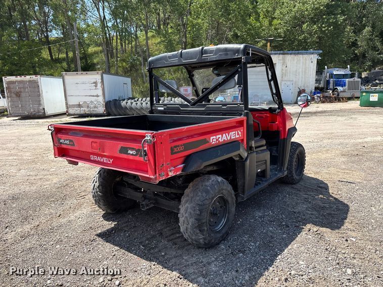 image for item NM9959 2016 Gravely 3000 utility vehicle