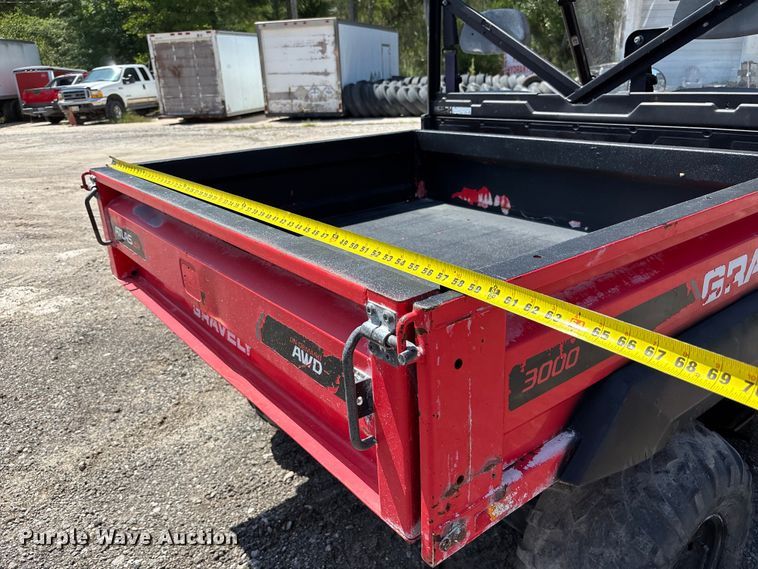 image for item NM9959 2016 Gravely 3000 utility vehicle