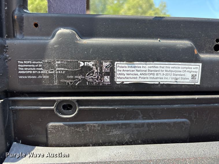 image for item NM9959 2016 Gravely 3000 utility vehicle