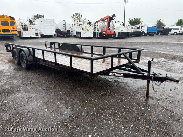 image for item NU9598 2021 MP Custom  utility trailer
