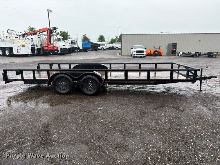 image for item NU9598 2021 MP Custom  utility trailer