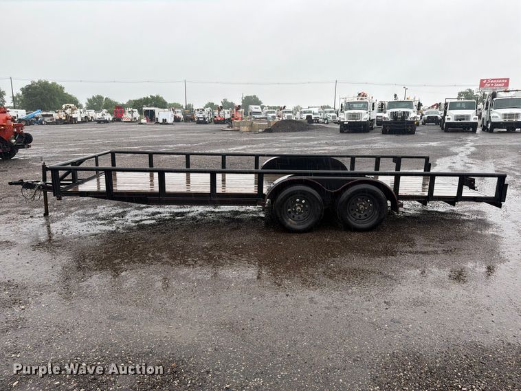 image for item NU9598 2021 MP Custom  utility trailer
