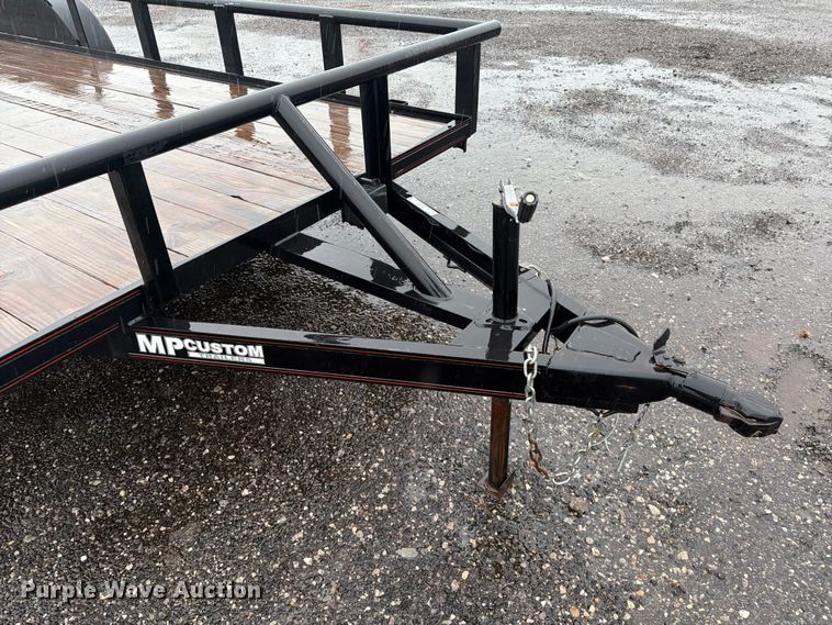 image for item NU9598 2021 MP Custom  utility trailer