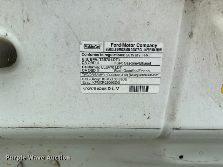 image for item YA3289 2019 Ford F150  pickup truck