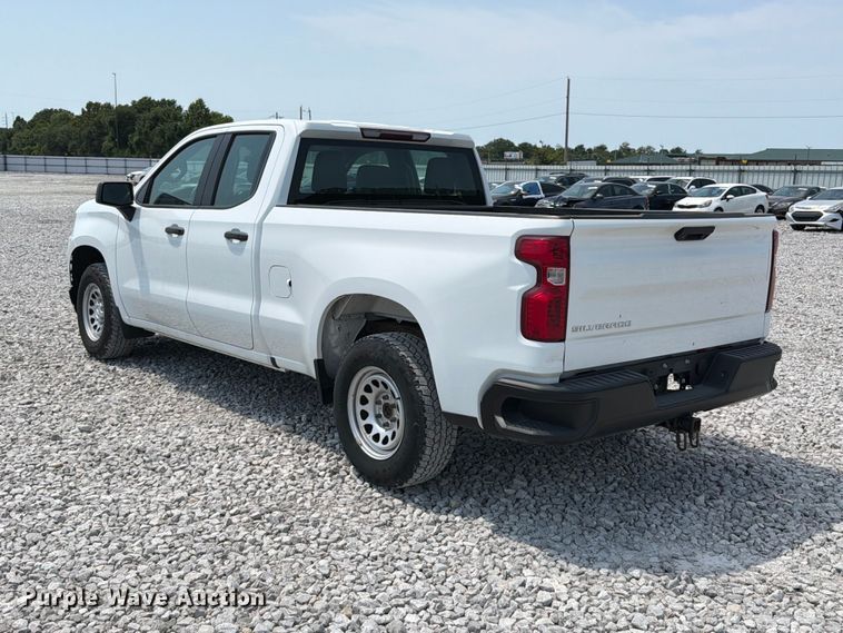 image for item YA3642 2021 Chevrolet Silverado 1500 Ext. Cab pickup truck