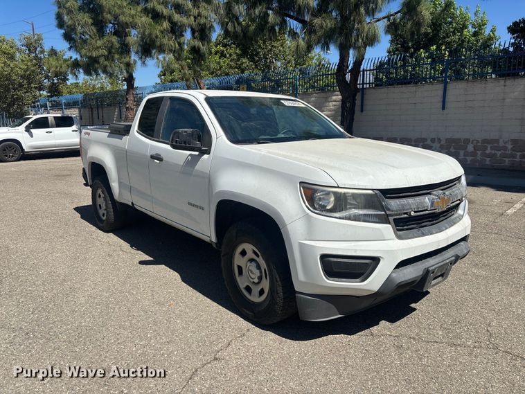 image for item YA3898 2019 Chevrolet Colorado Ext. Cab pickup truck